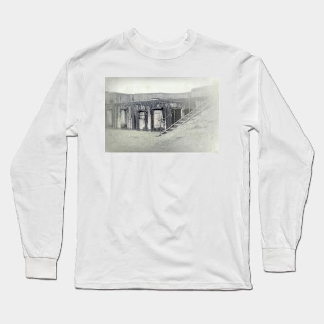 Battery Pratt Long Sleeve T-Shirt by DlmtleArt